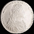 Рубль 1728 г.