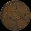 1 цент 1791 г.